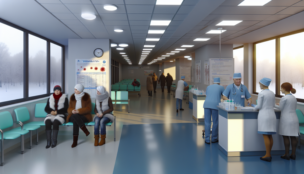 NHS: Creștere a cazurilor de gripă după sărbători, pe fondul unui val de frig; avertisment că „ce e mai rău e departe de a fi trecut”