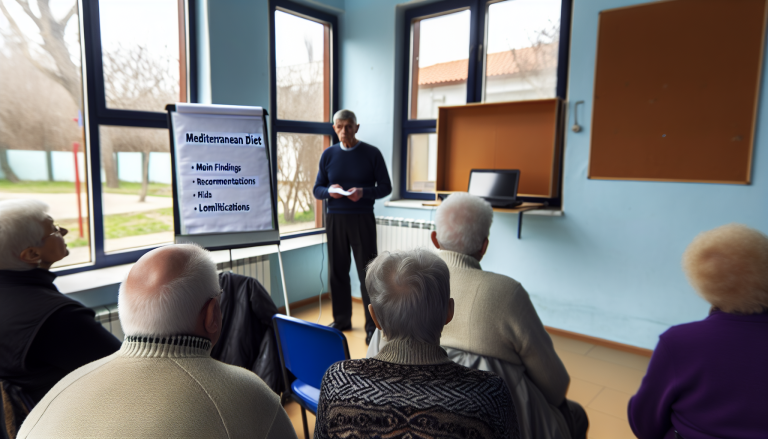 Studiu recent: dieta mediteraneană, asociată cu un risc mai mic de declin cognitiv la vârstnici