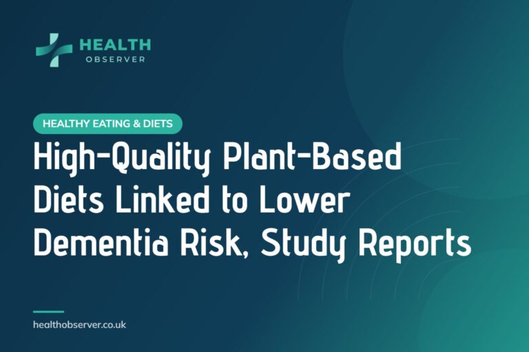High-Quality Plant-Based Diets Linked to Lower Dementia Risk, Study Reports