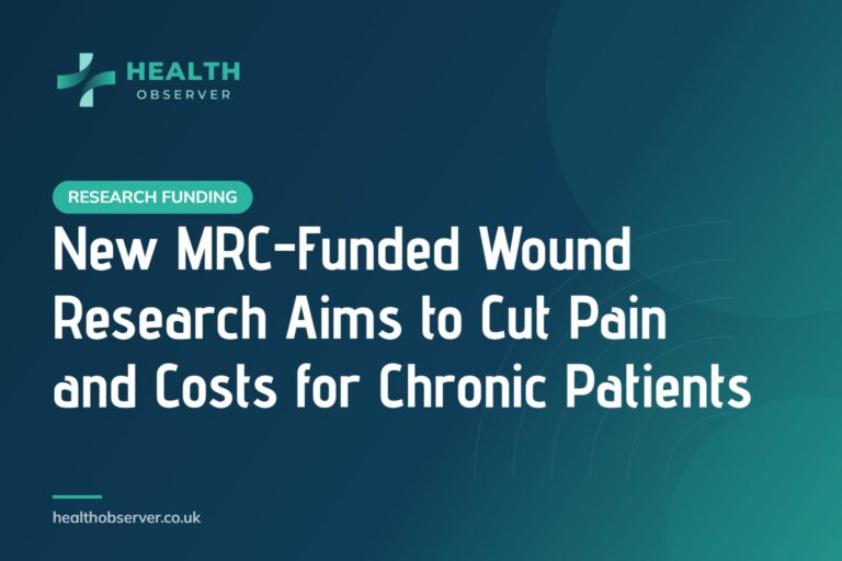New MRC-Funded Wound Research Aims to Cut Pain and Costs for Chronic Patients
