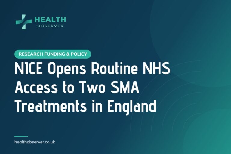 NICE Opens Routine NHS Access to Two SMA Treatments in England