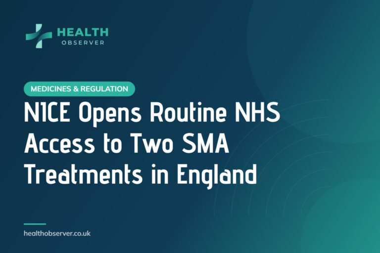 NICE Opens Routine NHS Access to Two SMA Treatments in England