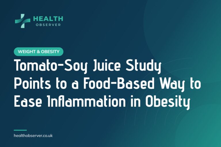 Tomato-Soy Juice Study Points to a Food-Based Way to Ease Inflammation in Obesity