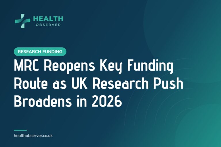 MRC Reopens Key Funding Route as UK Research Push Broadens in 2026