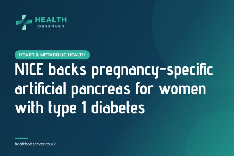 NICE backs pregnancy-specific artificial pancreas for women with type 1 diabetes