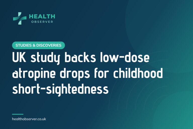 UK study backs low-dose atropine drops for childhood short-sightedness