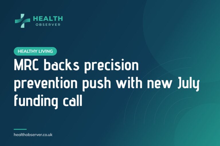 MRC backs precision prevention push with new July funding call