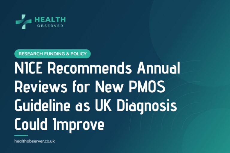 NICE Recommends Annual Reviews for New PMOS Guideline as UK Diagnosis Could Improve