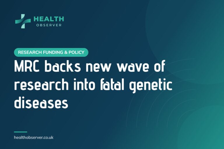 MRC backs new wave of research into fatal genetic diseases