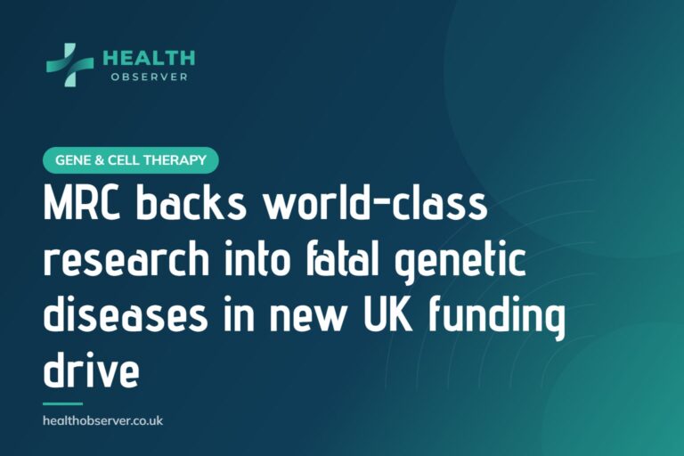 MRC backs world-class research into fatal genetic diseases in new UK funding drive
