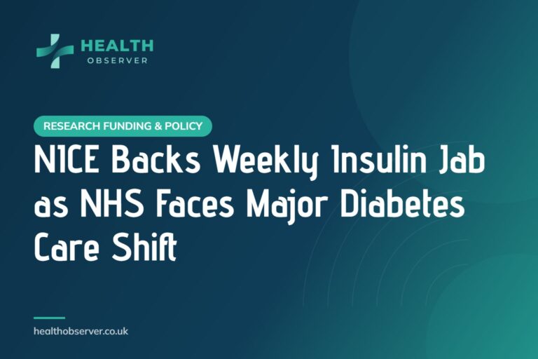 NICE Backs Weekly Insulin Jab as NHS Faces Major Diabetes Care Shift
