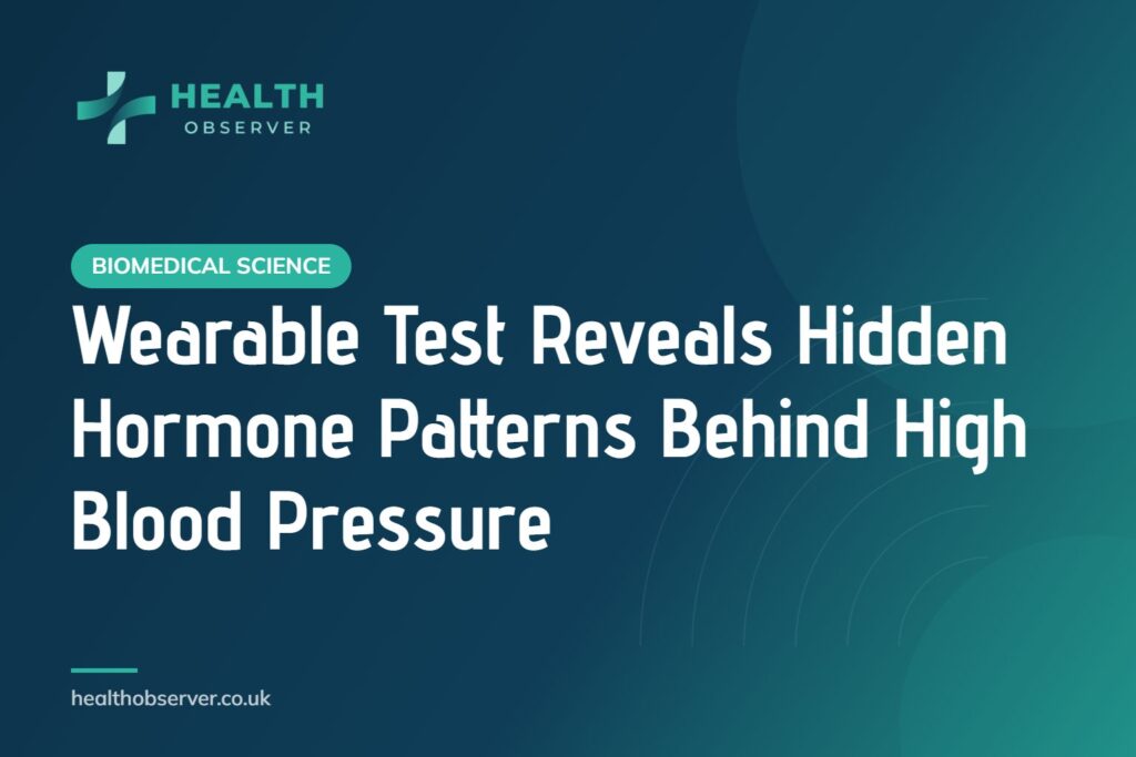 Wearable Test Reveals Hidden Hormone Patterns Behind High Blood Pressure