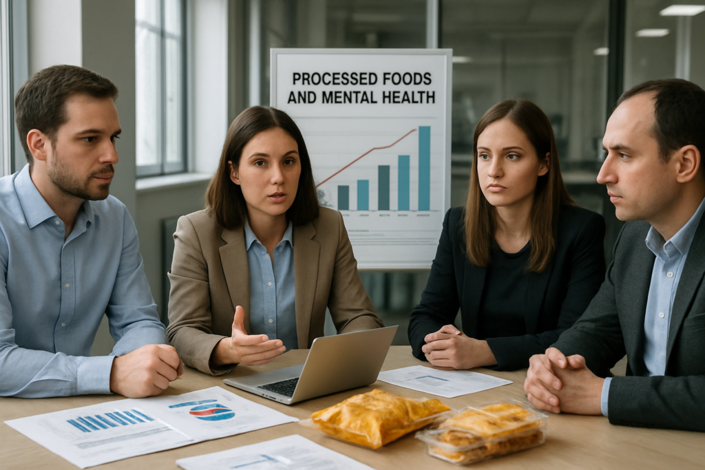 Certain Food Additives in Ultra-Processed Foods Linked to Higher Depression Risk, UK Biobank Study Finds