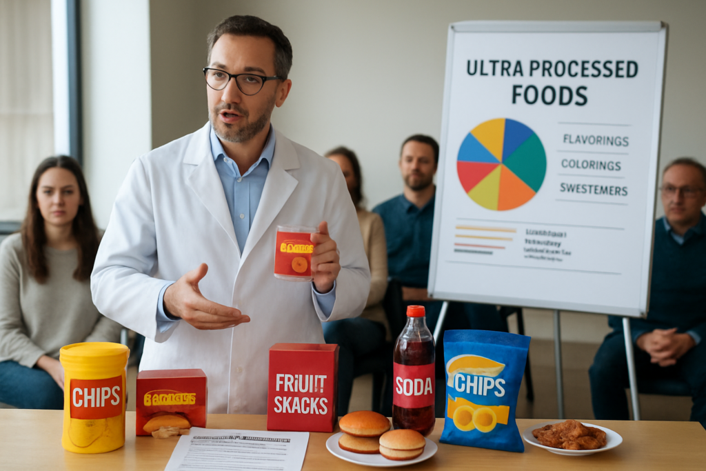 Certain Ultra-Processed Food Additives Linked to Higher Depression Risk in UK Biobank Study