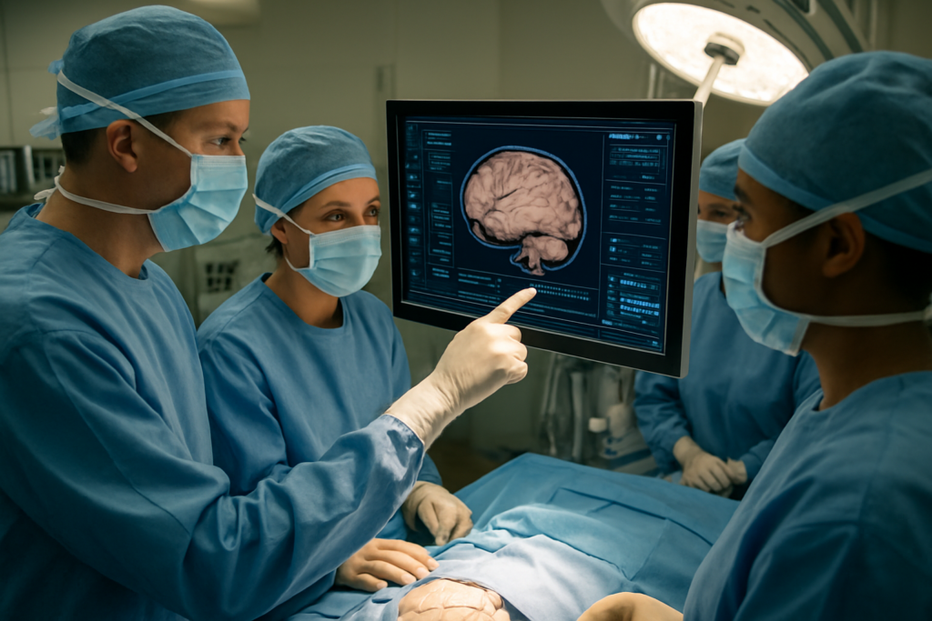 First successful AI-assisted brain tumour surgery puts UK patient care in focus