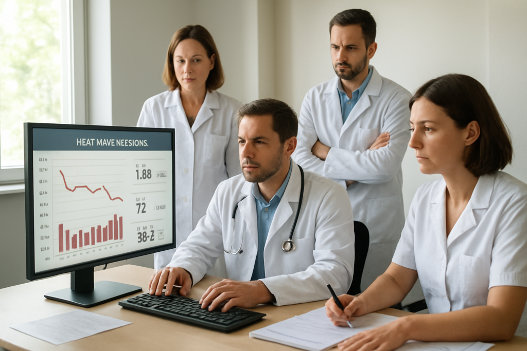 Heatwave Study Shows Real-Time Hospital Data Could Help Public Health Respond Faster