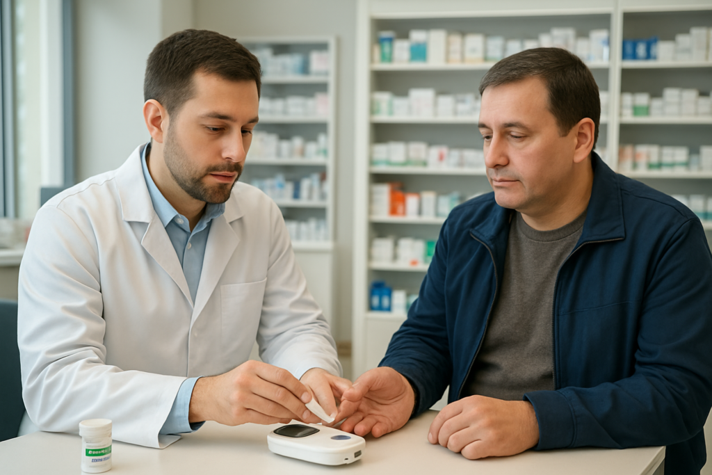 NHS Brings Seven-Minute Cholesterol Checks to High-Street Pharmacies