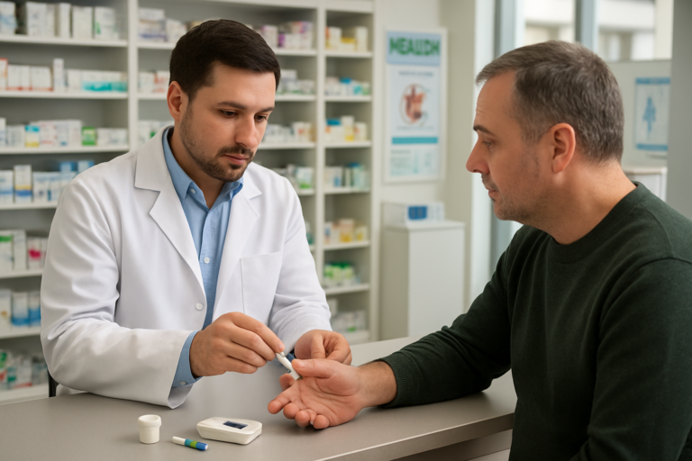 NHS Expands Seven-Minute Cholesterol Checks to High-Street Pharmacies