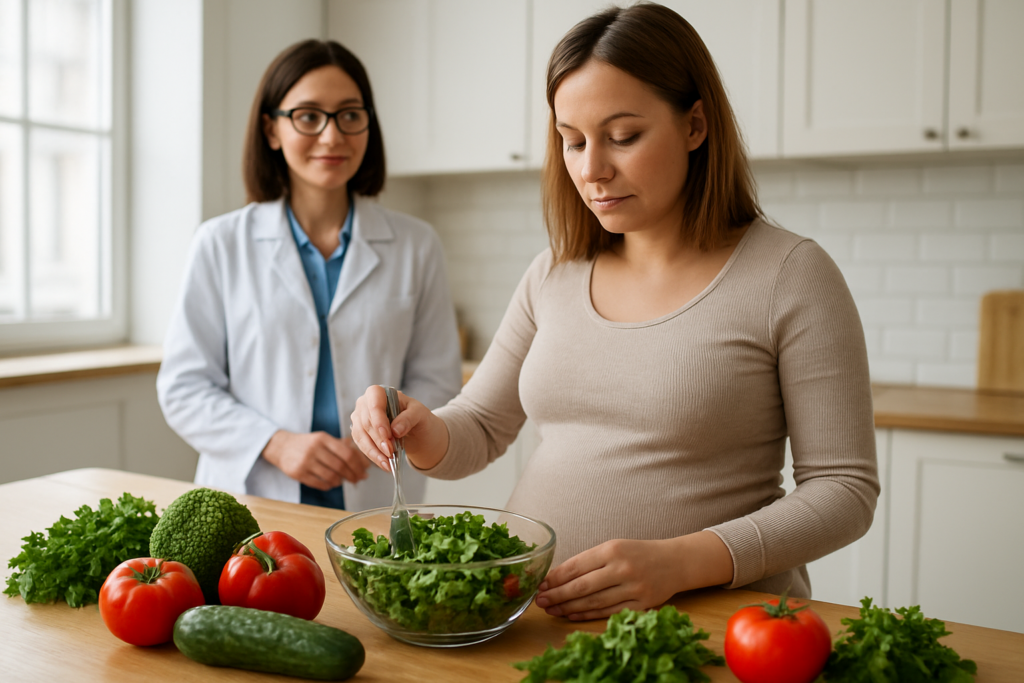 Pregnancy Diet Patterns May Shape Newborn Outcomes, Cohort Study Finds