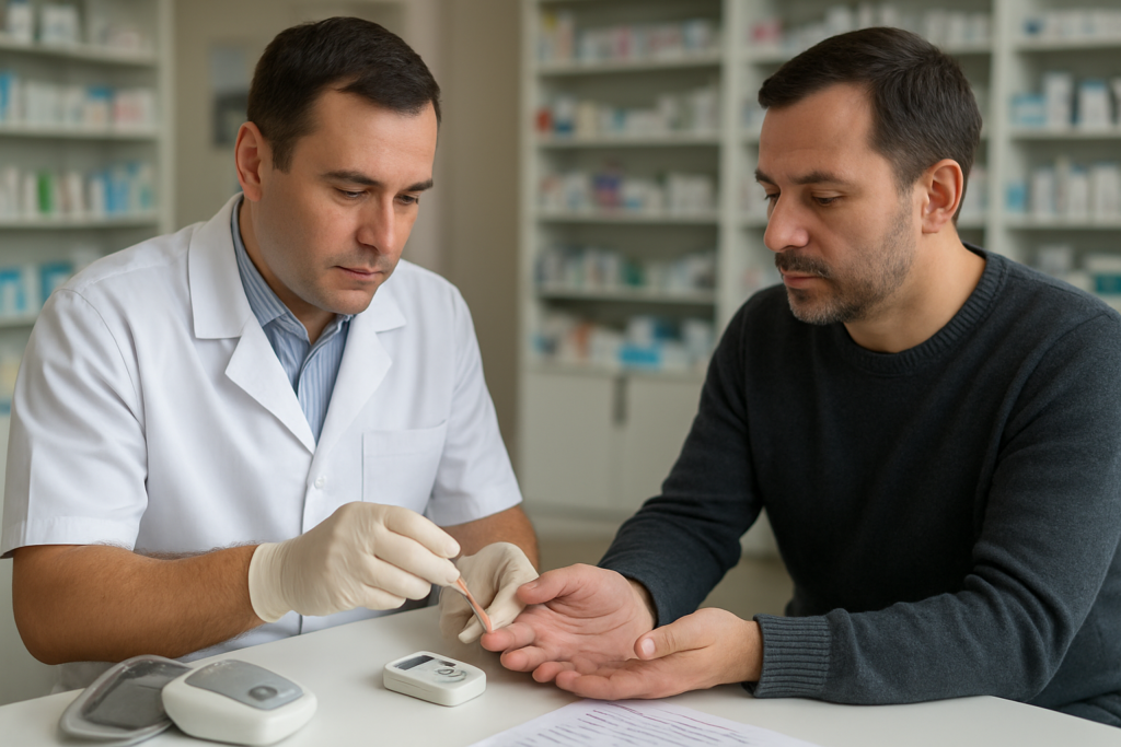 Seven-Minute Cholesterol Checks to Roll Out in High-Street Pharmacies Across England
