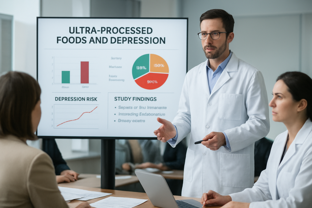 Specific Food Additives in Ultra-Processed Foods Linked to Higher Depression Risk in UK Biobank Study