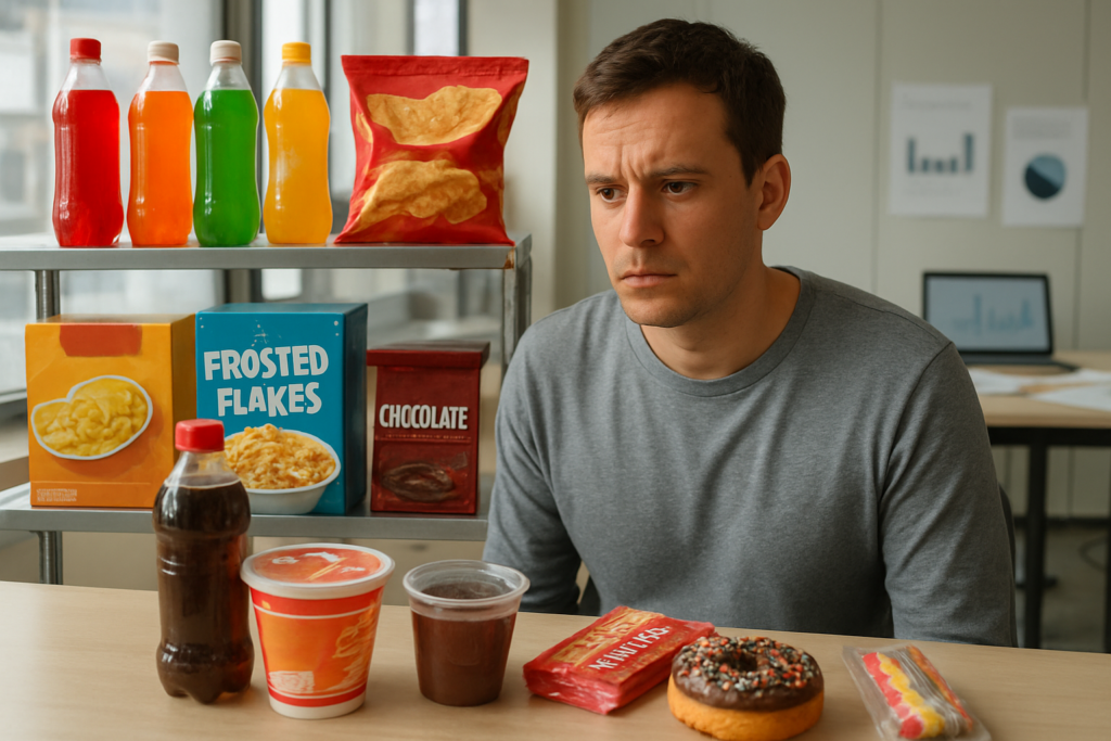 UK Biobank Study Finds Specific Additives in Ultra-Processed Foods Linked to Higher Depression Risk