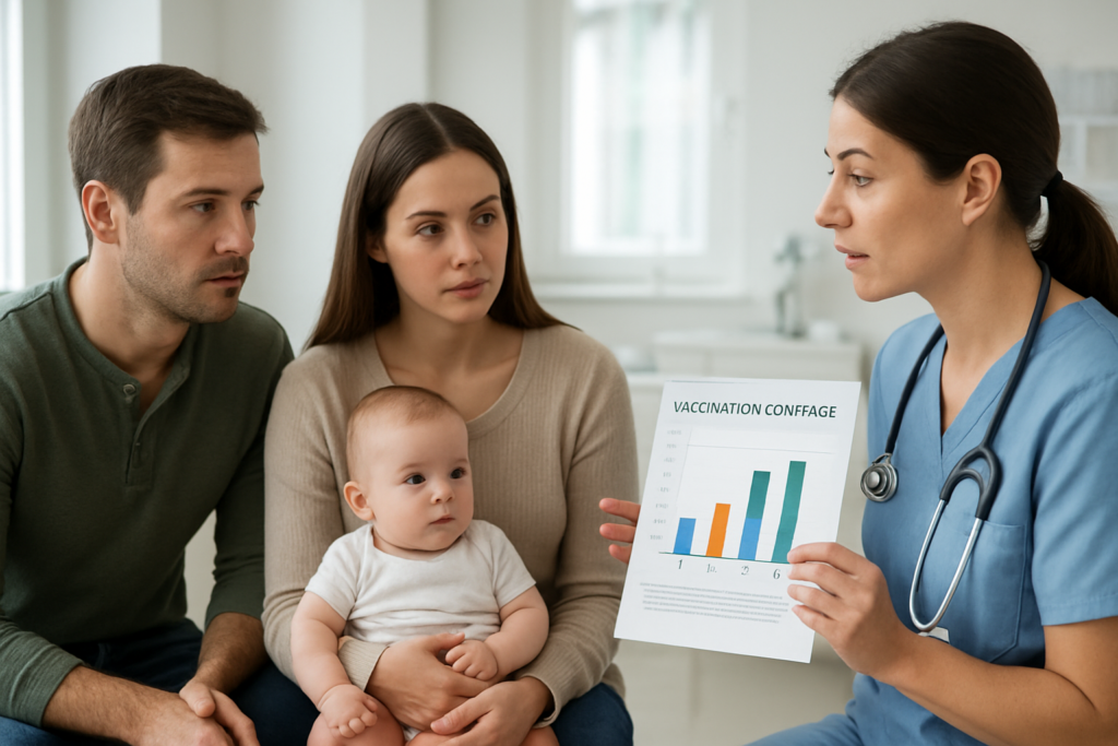 UK Childhood Vaccination Rates Fall in Babies as Experts Warn of Growing Immunity Gaps
