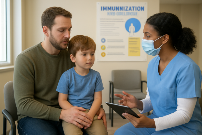 UK Childhood Vaccination Rates Fall in Babies as Uptake at Age 5 Stabilises