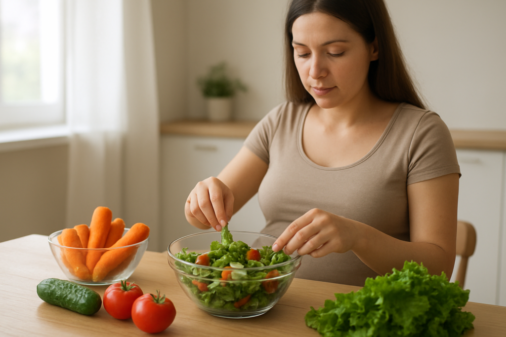 Vegetable-Rich Pregnancy Diets Linked to Better Birth Outcomes in New Cohort Study